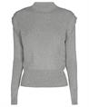 Caroline Biss lurex trui met schouderdetail