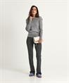 Caroline Biss lurex trui met schouderdetail