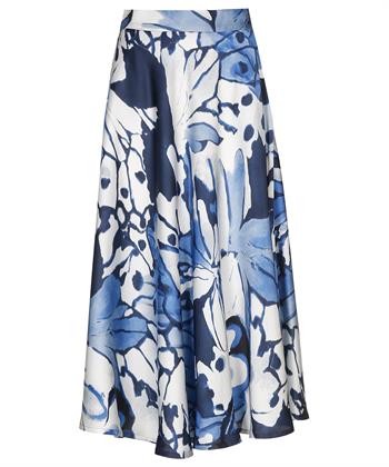 Caroline Biss midi rok butterfly flower