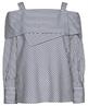 Caroline Biss off-shoulder blouse strepen
