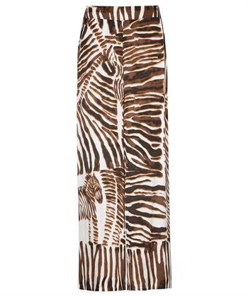 Caroline Biss palazzo broek zebraprint