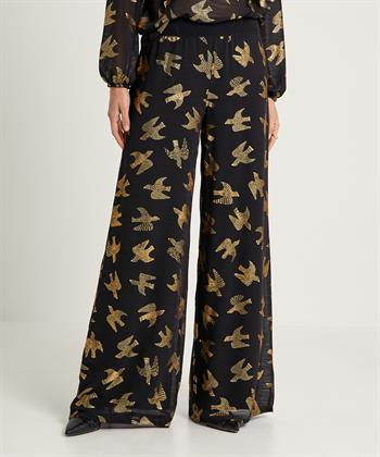 Caroline Biss palazzo broek zwaluw print