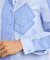 Caroline Biss poplin blouse fancy streep