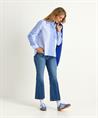 Caroline Biss poplin blouse fancy streep
