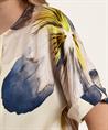 Caroline Biss silky blouse big flower
