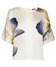Caroline Biss silky blouse big flower