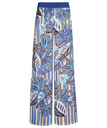 Caroline Biss silky palazzo broek blad