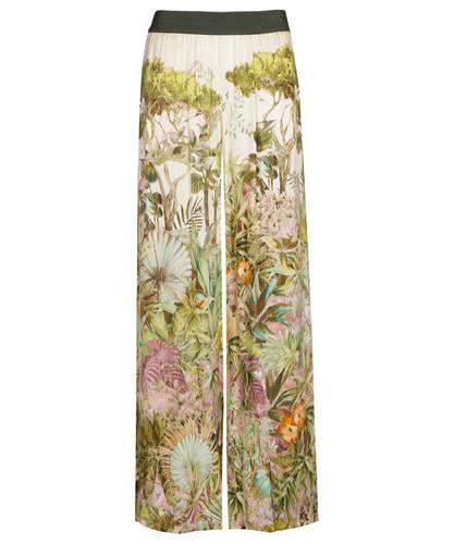 Caroline Biss silky broek bloemenprint