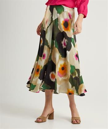 Caroline Biss silky rok fancy flower