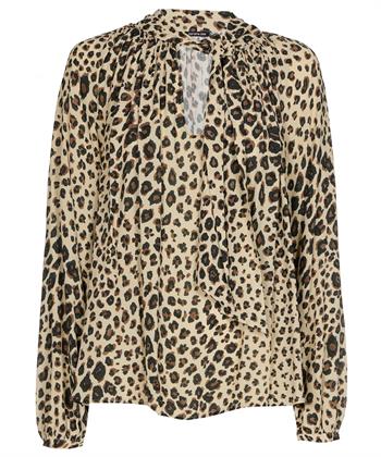 Caroline Biss strik blouse panter