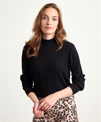 Caroline Biss turtle neck truitje kabel