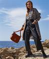 Caroline Biss vegan leather broek