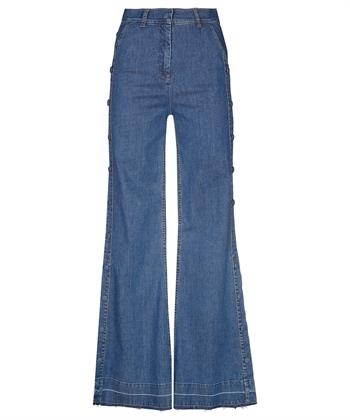 Caroline Biss wide leg jeans knoopjes bies
