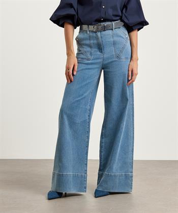 Caroline Biss wide leg jeans