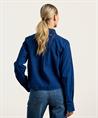 CLOSED korte spijkerblouse