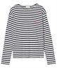 CLOSED shirt strepen logoprint
