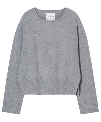 CLOSED wollen trui oversized ronde hals