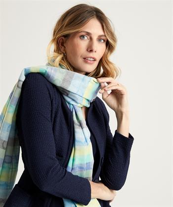 Codello jacquard sjaal pastel streep