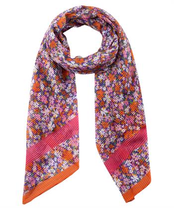 Codello sjaal floral plissé