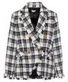 Due Amanti bouclé blazer lurex Lita