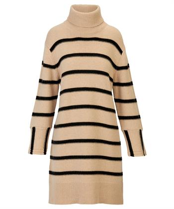 Due Amanti oversized jurk striped knit Raman
