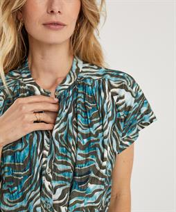 Emotions blouse met zebraprint