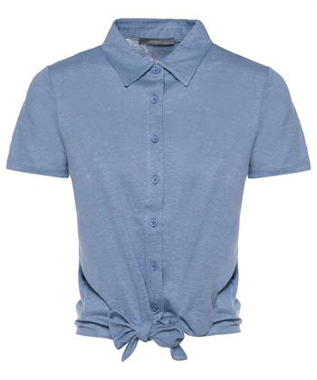 Emotions linnen polo knoop