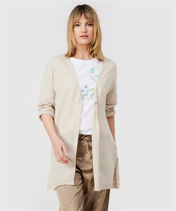 Emotions linnen vest knoop