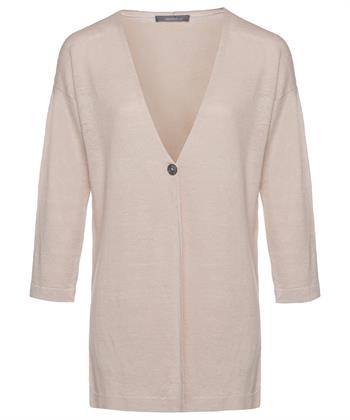 Emotions linnen vest knoop
