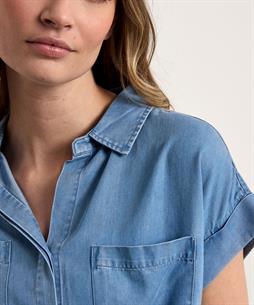 Emotions soft denim blouse