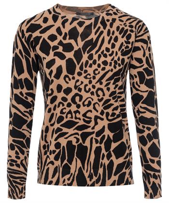 Emotions trui animalprint