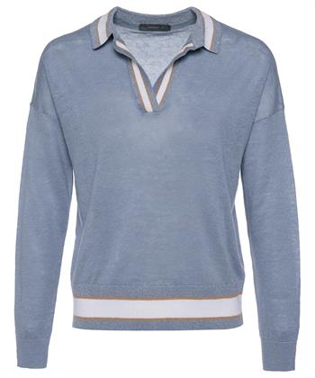 Emotions trui polokraag linnen lurex