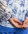 Emotions voile cotton blouse bloem