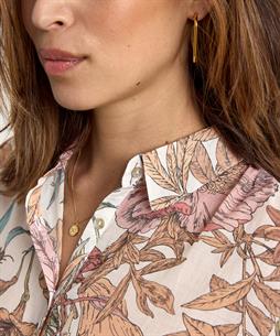 Emotions voile cotton blouse bloem