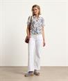 Emotions voile cotton blouse ruches bloem