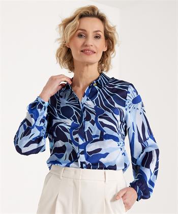 Fabienne Chapot blouse bladprint Frida
