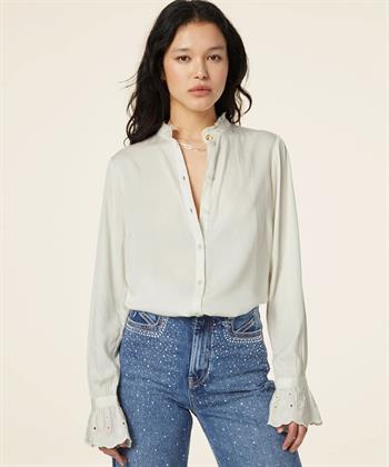 Fabienne Chapot blouse broderie mouw Baba