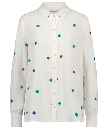 Fabienne Chapot blouse crepe bloemborduur Lot