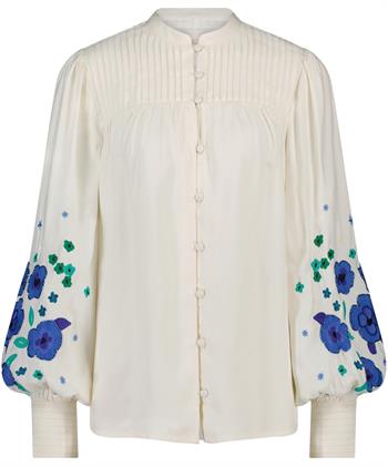Fabienne Chapot blouse geborduurde bloemen Harry