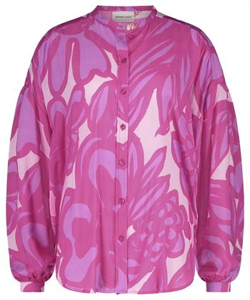 Fabienne Chapot blouse roze print Lexi