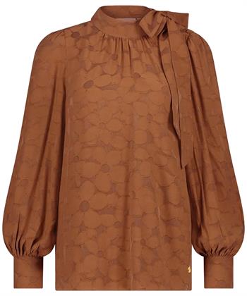 Fabienne Chapot blouse strik en bloemenprint Michou