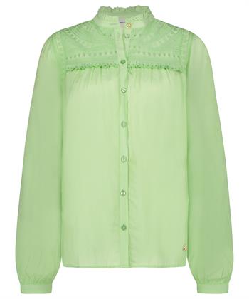 Fabienne Chapot broderie blouse Tootsie