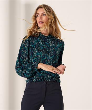 Fabienne Chapot colshirt bloemenprint Billy