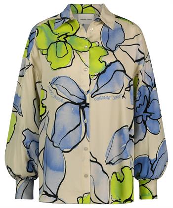 Fabienne Chapot silky blouse flowers Gabriel