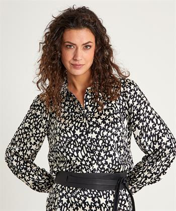 Fabienne Chapot silky blouse sterren Nina