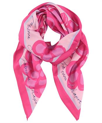 Fabienne Chapot sjaal roze bloemen Paola