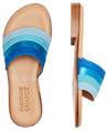 Fabienne Chapot sky blue slipper Swirl