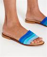 Fabienne Chapot sky blue slipper Swirl