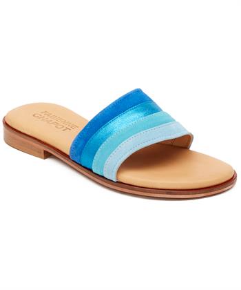 Fabienne Chapot sky blue slipper Swirl