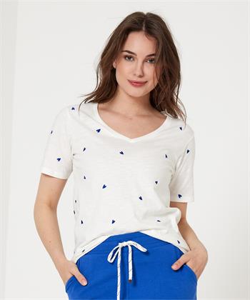 Fabienne Chapot T-shirt met hartjes Phil